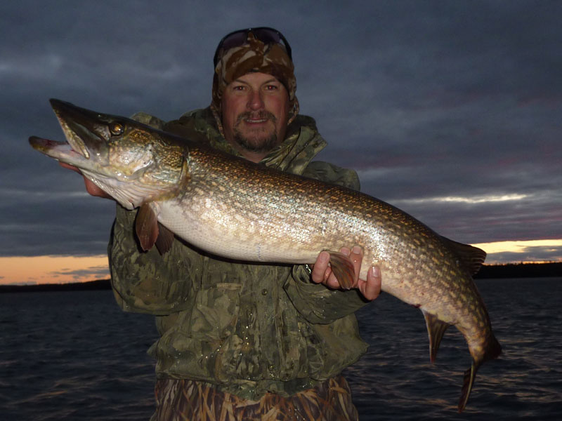Northern Pike Fishing in Fall