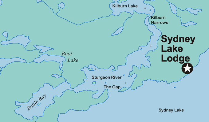 Sturgeon River Map